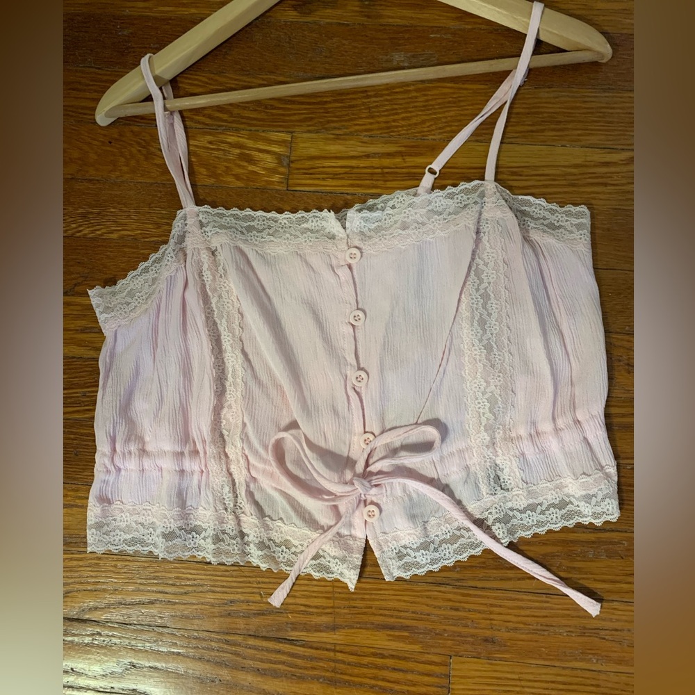 PACSUN Lace crop top
